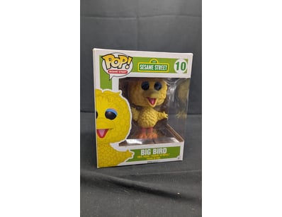 FUNKO POP! #10 BIG BIRD SESAME STREET VINYL FIGURE...
