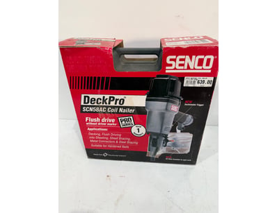 Senco DeckPro SCN58AC Coil Nailer Pro Series with ...