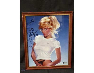 AUTOGRAPHED PHOTOGRAPH OF JUDY LANDERS.

Item Size...
