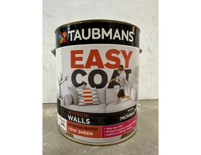 **UNRESERVED**
Paint, Taubmans, Easy Coat, Interio...