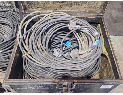 6 Pole, Wiedland, Hoist, Control Cable, 7 x Cables...