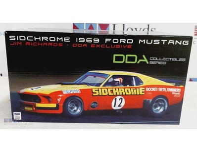 1:18 SIDCHROME 1969 FORD MUSTANG JIM RICHARDS - DD...