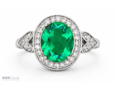NATURAL TOPAZ RING ON 925 SILVER - WITH CERTIFICAT...