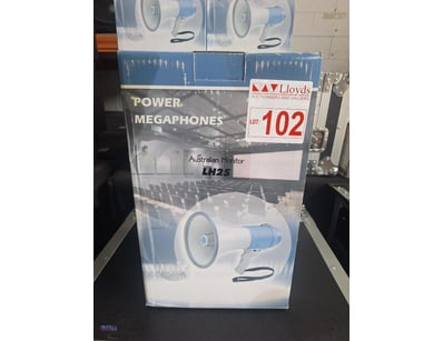 Power Mega Phones, Australian Monitor, LH25, New I...