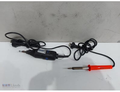 Dremel 200 rotary tool kit featuring a compact 125...