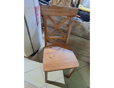 Single Chair, Timber Style, Natural Finish

