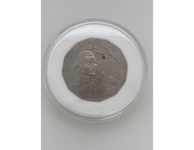 1970 50 CENT COIN IN CASE

Condition: Fair

99...