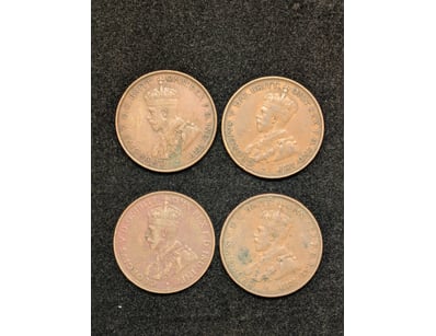 COLLECTION OF 1934 AUSTRALIAN PENNIES

Condition...