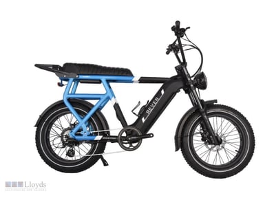 <b>REVER Summit 750W Electric Bike - Black + Blue ...
