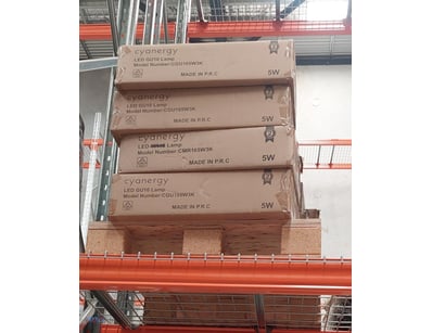 Cyanergy CGU105W3K, 5W and CMR165W3K lamps.

Sold ...