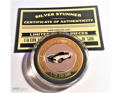 THE NEW XC FORD COBRA COLOUR "SILVER STUNNER" 43MM...