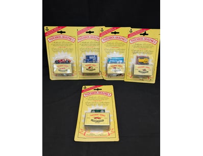 MATCHBOX ORIGINALS COLLECTION - FIVE DIE-CAST VEHI...