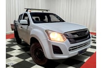 2018 Isuzu D-MAX Dual Cab Chassis - White -