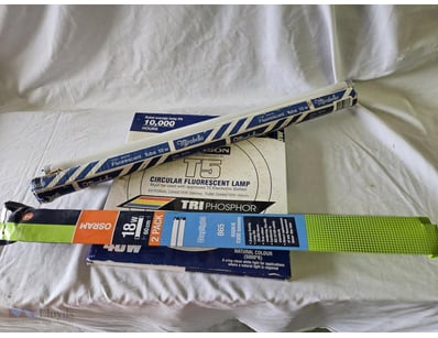 This Collection Includes Five Fluorescent Lamps In...