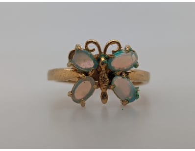 GOLD PLATED OPAL RING


583010+123


