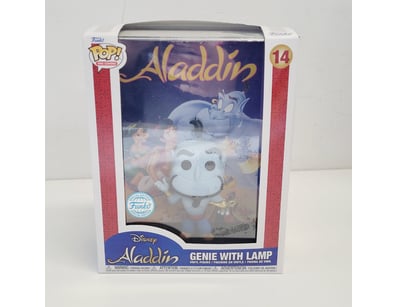 FUNKO POP! VHS COVERS #14 DISNEY ALADDIN - GENIE W...