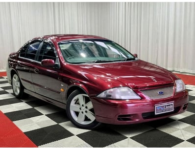 <b>1999 Ford Falcon TE50 Sedan - Maroon - 238,711k...