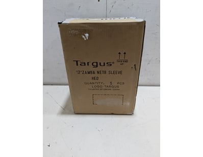 Targus 12" Zamba NetB Sleeve in red, factory seale...