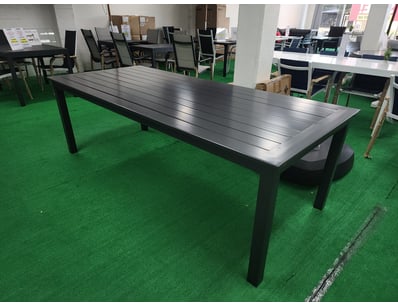 Outdoor dining table 230 x 100 cm. Powdered coated...