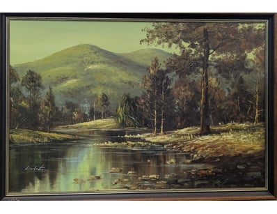 UNKNOWN ARTIST, ORIGINAL OIL PAINTING ON CANVAS
...
