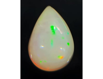 1.58 CARAT NATURAL NOBLE OPAL,

Cabochon Cut, Bl...