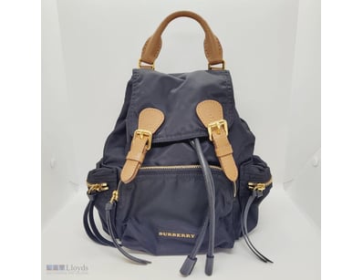 BURBERRY BLACK POCKET RUCKSACK WGH, RRP $1,990

Bu...