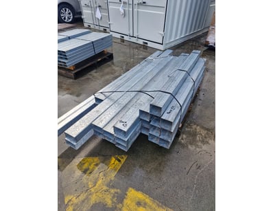 Galvanized Tubes.

125mm x 75mm x 3mm 1500mm - 240...