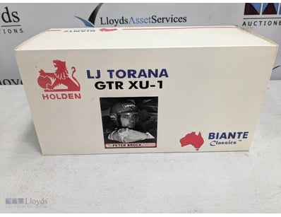BIANTE CLASSICS LJ TORANA GTR XU-1 DIE-CAST MODEL ...