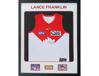 LANCE "BUDDY" FRANKLIN PERSONALLY SIGNED SYDNEY SW...