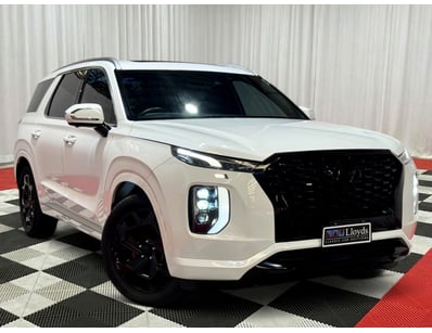 <b>2022 Hyundai Palisade HTRAC - White - 65,156km ...