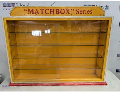 VINTAGE MATCHBOX SERIES DISPLAY CABINET

Iconic Ye...