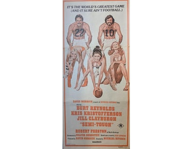 SEMI-TOUGH MOVIE POSTER - ORIGINAL 1977 RELEASE

P...