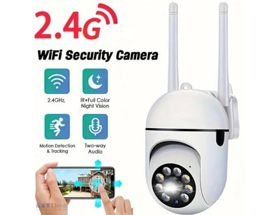 1080P HD Wireless Security Camera - Indoor/Outdoor...