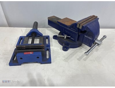 Tool bench vise lot 

Includes : Irwin Vise & Dril...