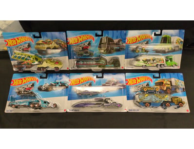 6X ASSORTED HOT WHEELS SUPER RIGS PACKS

Item Si...