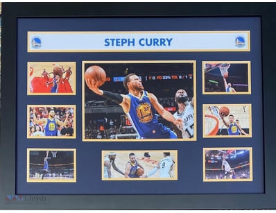 STEPHEN CURRY PHOTOGRAPHIC COLLAGE 

Framed Using ...