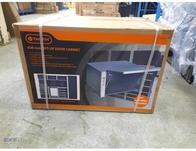 Tactix, 600mm lift up door cabinet, no assembly re...