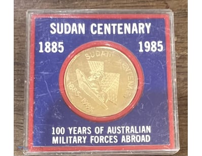 1885-1985-SUDAN CENTENARY-100 YEARS OF AUSTRALIAN ...