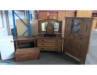 Homewares, including Haier 50L upright freezer HFZ...