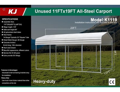UNRESERVED Sydney Factory Direct Fences, Sheds &... - Lot 16
