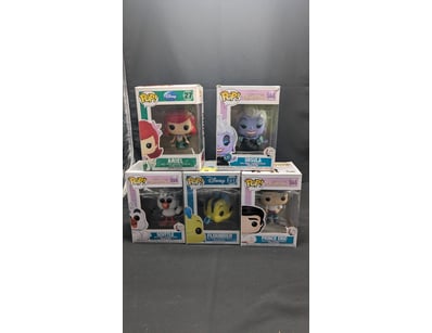 FUNKO POP! DISNEY COLLECTION - FIVE VINYL FIGURES ...