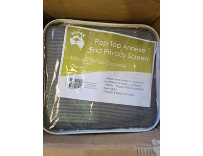 2x Supex Pop Top Annexe End Privacy Screen designe...