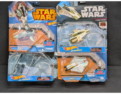HOT WHEELS STAR WARS STARSHIPS COLLECTION - FOUR D...