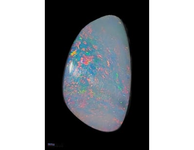 2.3 CARATS DARK OPAL DOUBLET FROM LIGHTNING RIDGE....