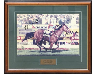 SIGNED GREG CHILDS 'SUNLINE' FRAMED PHOTO

Item ...