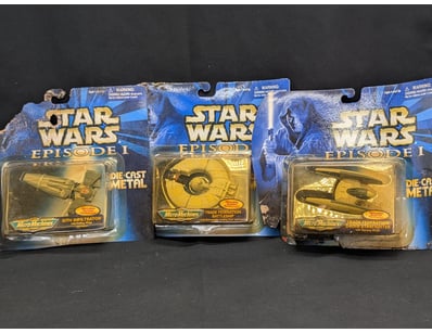 STAR WARS EPISODE I MICRO MACHINES DIE-CAST COLLEC...