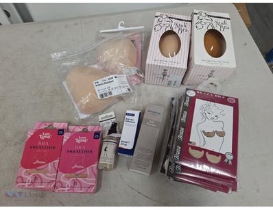 Bulk Lot Includes Stick On Bras, Sweat Liner, Braz...
