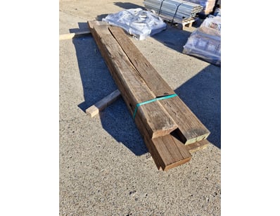 Hardwood Sleepers 

6 x 200mm x 70mm x 2100mm

SOL...