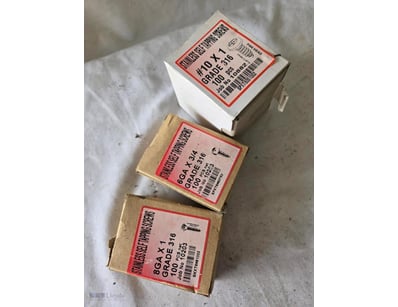 Stainless Steel Screws Different Sizes, 3 Boxes Ea...