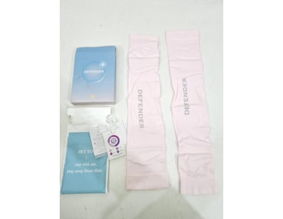 UV protection arm sleeves, Defender, DEF9061, pink...